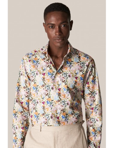 Chemise fleuri la chaussure