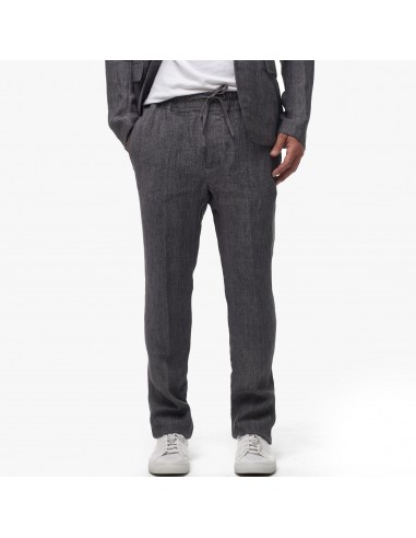 Delave' Linen Pant - Slate hantent personnes