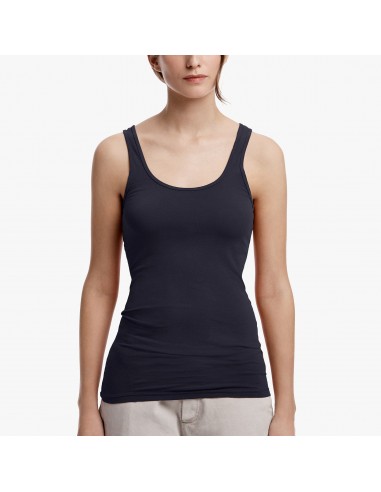 Long Jersey Tank - French Navy en stock