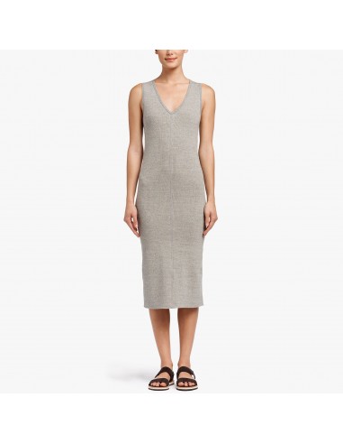 Contrast Binding Fitted Rib Dress - Pale Heather Grey s'inspire de l'anatomie humaine