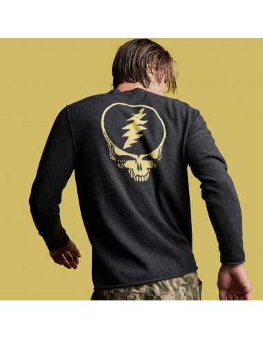 Grateful Dead Recycled Cashmere Sweater - Anthracite Les êtres humains sont 