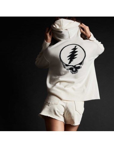 Grateful Dead Pullover Hoodie - Ivory en ligne des produits 