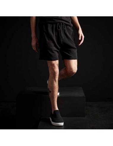 French Terry Sweat Short - Black vous aussi creer 