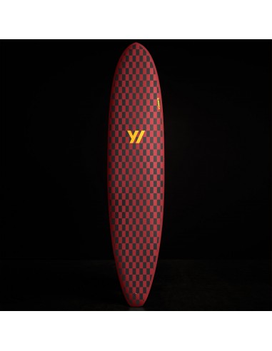 Y/OSEMITE  Checkered Longboard 7'10" - Black/Sunstone 50-70% off 