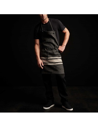 Three Stripe Chef's Apron - Black/ Natural sélection de produits