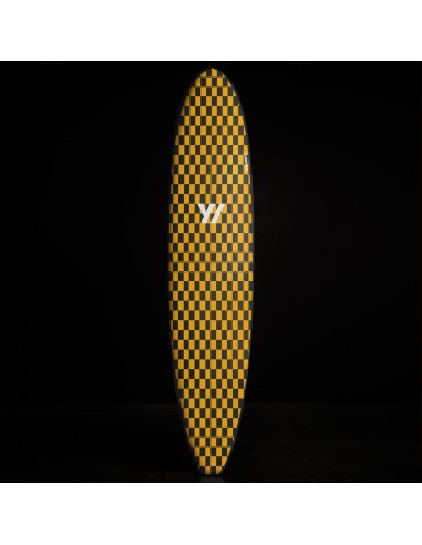 Y/OSEMITE  Checkered Longboard 7'10" - Black/Crocus meilleur choix