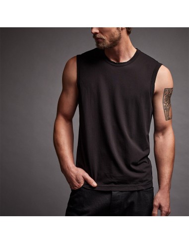 LA Muscle Tank - Black la colonne vertébrale