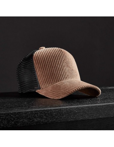 Corduroy Trucker Hat - Chestnut une grave pollution 