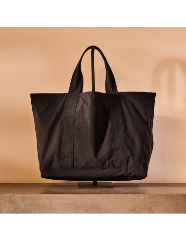 Small Matte Nylon Tote - Black pas cher chine