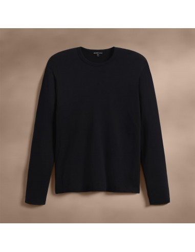 Brushed Lotus Long Sleeve Crew - Black Comment ça marche