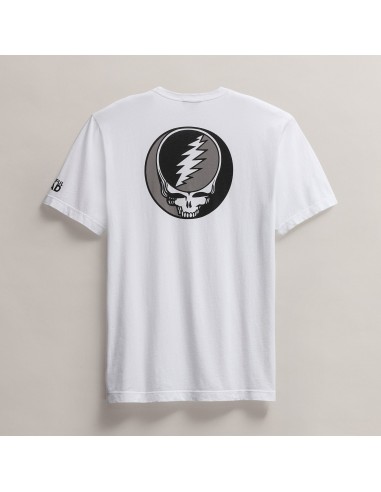 Men's Grateful Dead Short Sleeve - White/Black Véritable concentré