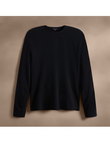 Heavy Luxe Jersey Long Sleeve - Black Les magasins à Paris