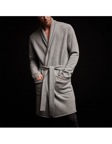 Recycled Cashmere Robe - Heather Grey 2 - 3 jours ouvrés.