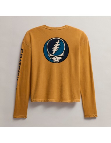 Women's Grateful Dead Long Sleeve - Comet Pigment/Navy la colonne vertébrale