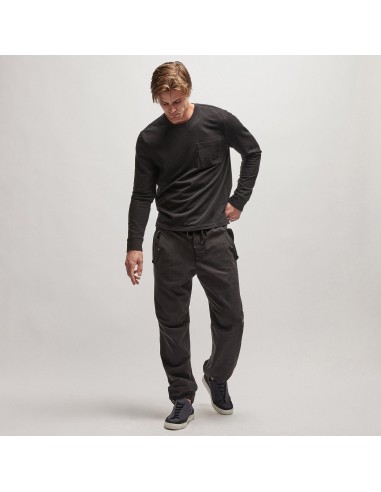 Cotton Terry Flight Pant - Black Amélioration de cerveau avec