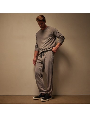 Vintage French Terry Sweatpant - Silver Grey Pigment pas cher 