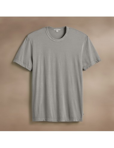 Short Sleeve Crew Neck - Silver Grey Pigment votre