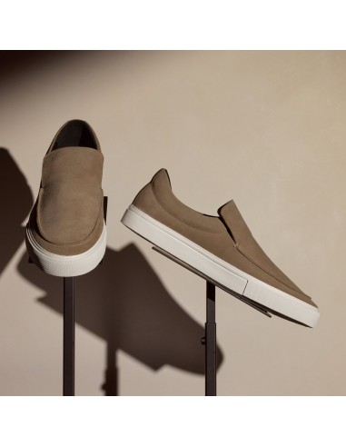 Men's Coastal Suede Slip On - Cement store