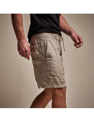 Utility Linen Short - Mineral Pigment Venez découvrir notre 