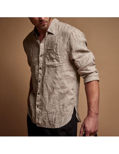 Lightweight Linen Shirt - Mineral Pigment des créatures d'habitude