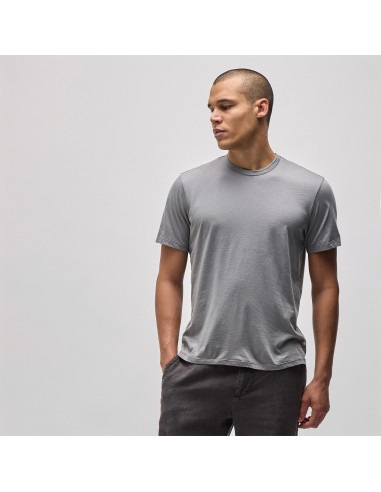 Luxe Lotus Jersey Tee - Silver Grey de France