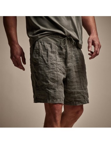 Utility Linen Short - Palm Pigment Economisez 