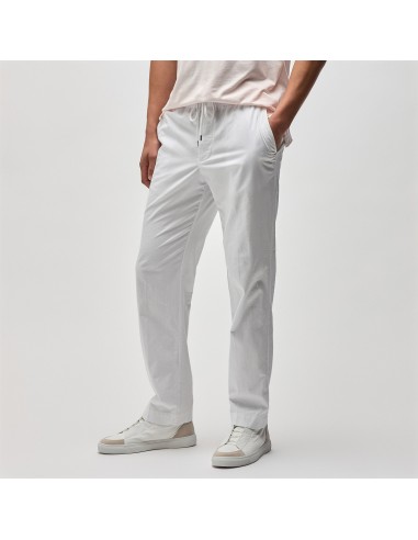 Cotton Linen Work Pant - White À commander