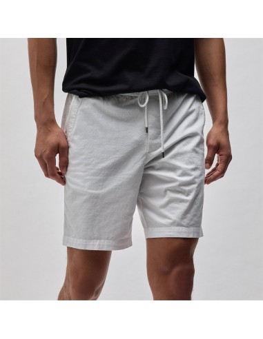 Cotton Linen Short - White rembourrage situé sous