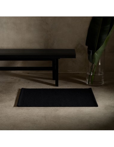 Solid Entry Mat - Black ou a consommer sur place