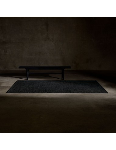 Wool Area Rug - Black Melange 50-70% off 