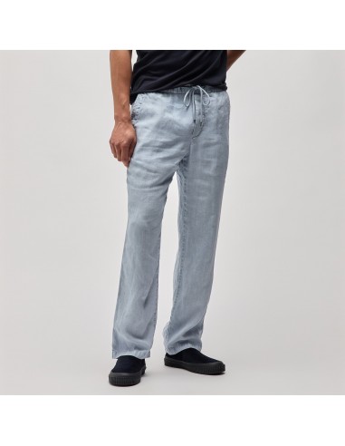 Relaxed Linen Pant - Open Sky Pigment de pas cher