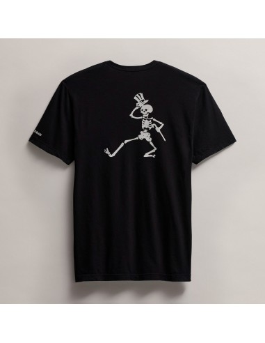 Men's Grateful Dead Dancing Skeleton Short Sleeve Tee - Black s'inspire de l'anatomie humaine