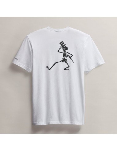 Men's Grateful Dead Dancing Skeleton Short Sleeve Tee - White 50% de réduction en Octobre 2024