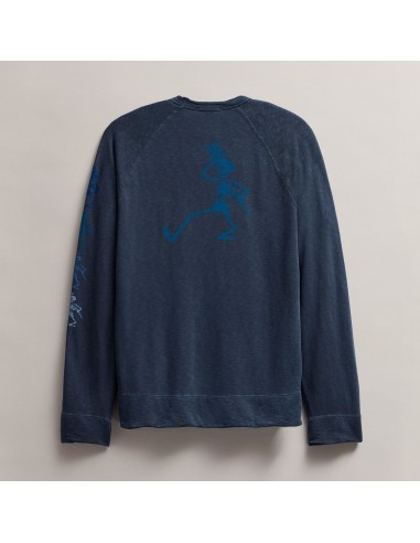 Men's Grateful Dead Dancing Skeleton Sweatshirt - Deep Pigment outlet