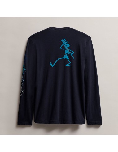 Men's Grateful Dead Dancing Skeleton Long Sleeve Tee - Deep prix pour 