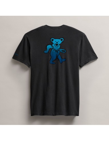 Men's Grateful Dead Dancing Bear Short Sleeve Tee - Carbon Pigment pas cher 