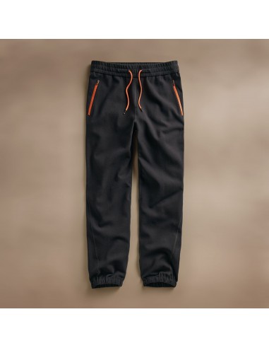 Brush Scuba Zip Pocket Performance Pant - Black/Orange prix