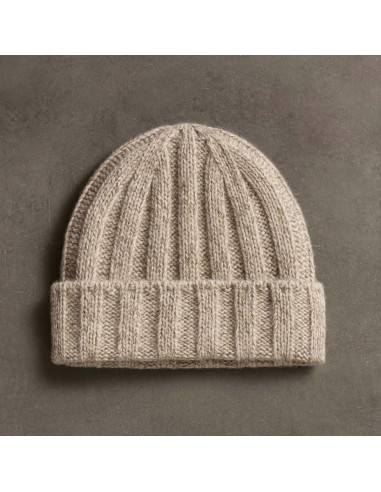 Cashmere Marled Beanie - Stone Marl Jusqu'à 80% De Réduction