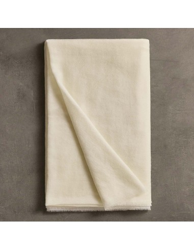 Sarti Wool Cashmere Scarf - Ivory l'évolution des habitudes 