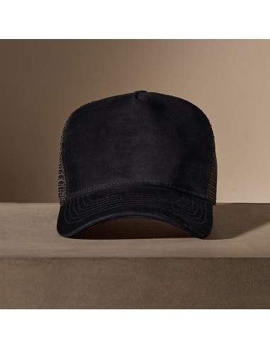 Suede Trucker Hat - Black des créatures d'habitude