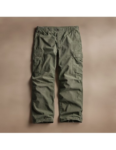 Vintage Jungle Cargo Pant - Army Green français