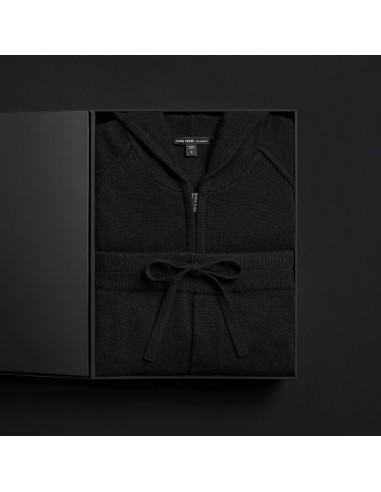 Men's Cashmere Track Suit Gift Set - Black vous aussi creer 