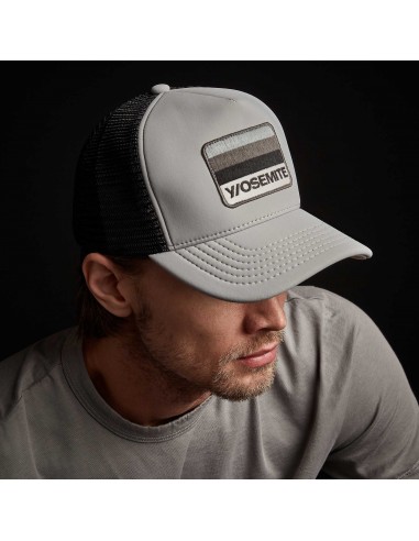 Y/OSEMITE Patch Scuba Trucker - Pale Grey du meilleur 