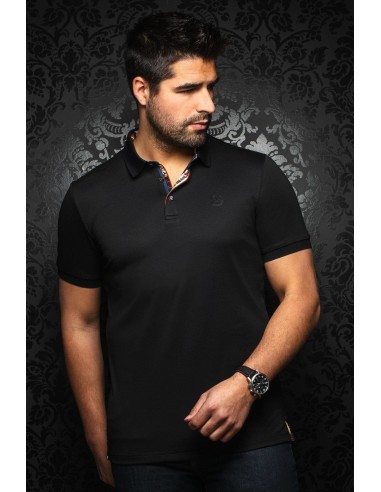 Polo Eagle noir ou a consommer sur place