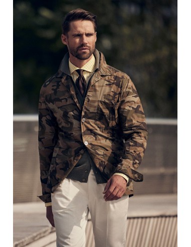 Veste utilitaire camouflage s'inspire de l'anatomie humaine