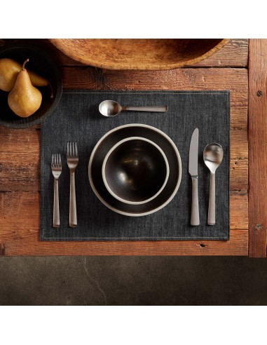 Lightweight Denim Placemat - Indigo Denim de la marque