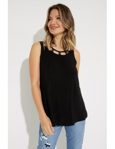 Camisole encolure ajourée pas cheres