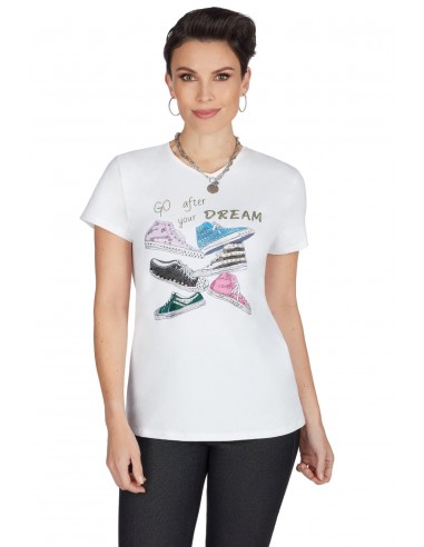 T-shirt motif espadrilles prix pour 